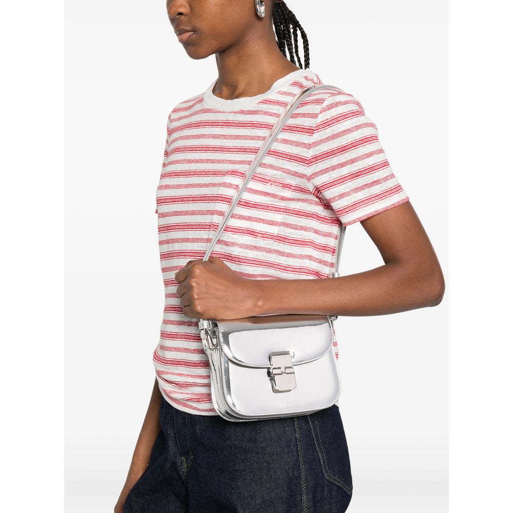 A.P.C. Silver Shoulder Bags Women A.P.C.
