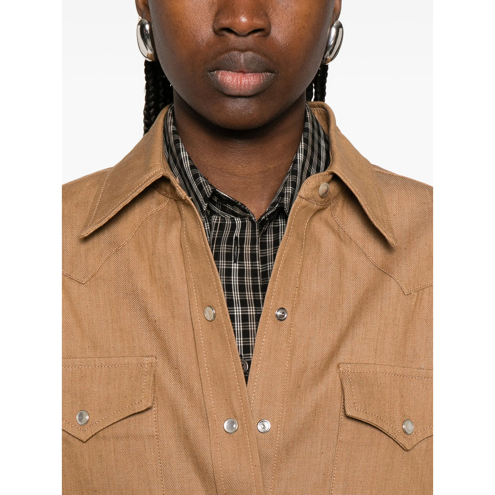 A.P.C. Brown Tops - Shirts Women A.P.C.