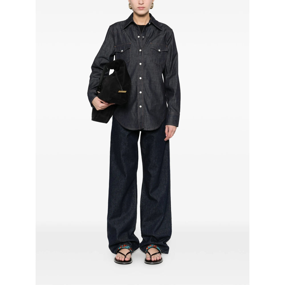A.P.C. Blue Tops - Shirts Women A.P.C.