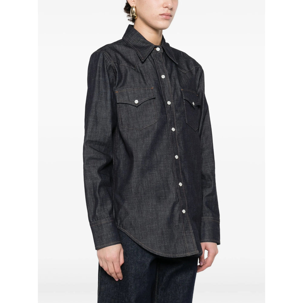 A.P.C. Blue Tops - Shirts Women A.P.C.