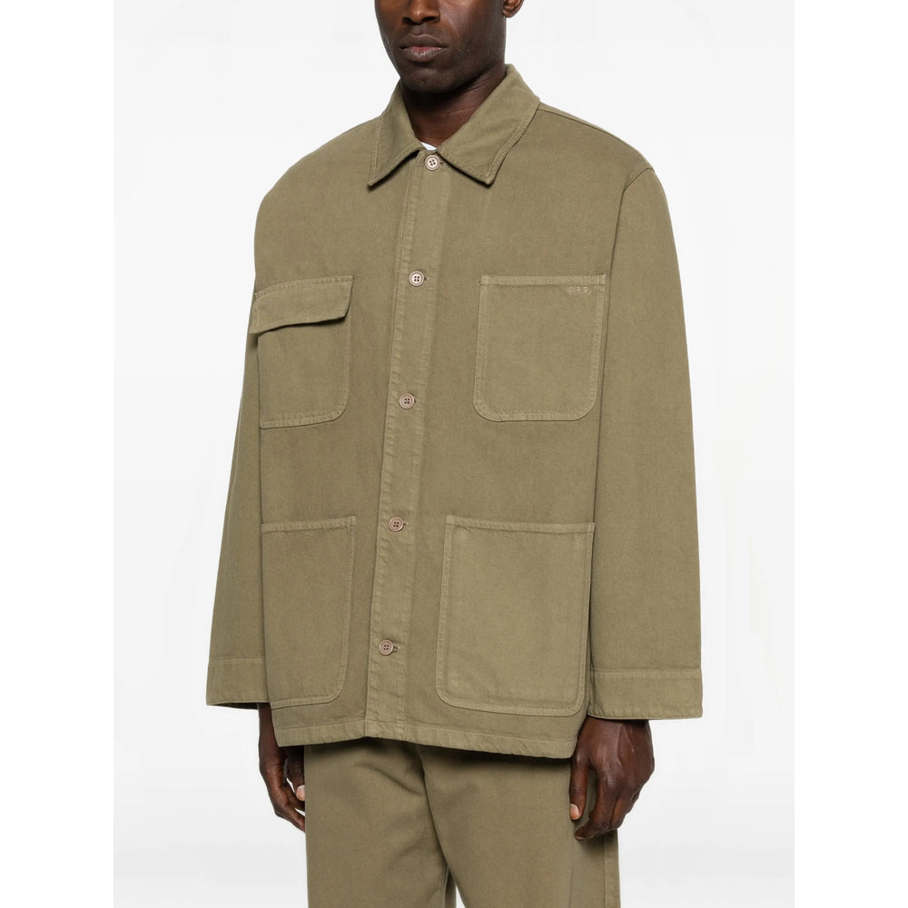 A.P.C. Green Jackets - Shirt Jackets Men A.P.C.