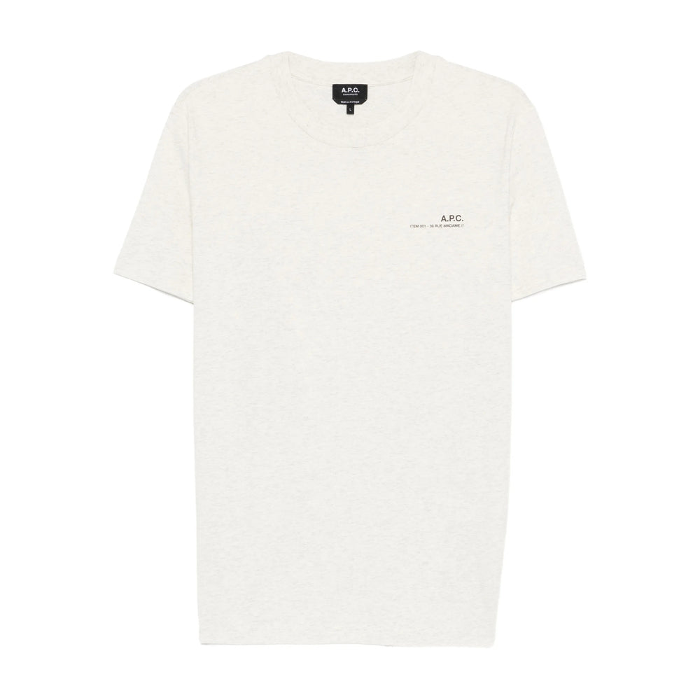 A.P.C. Neutrals T-Shirts & Vests - T-Shirts Men A.P.C.