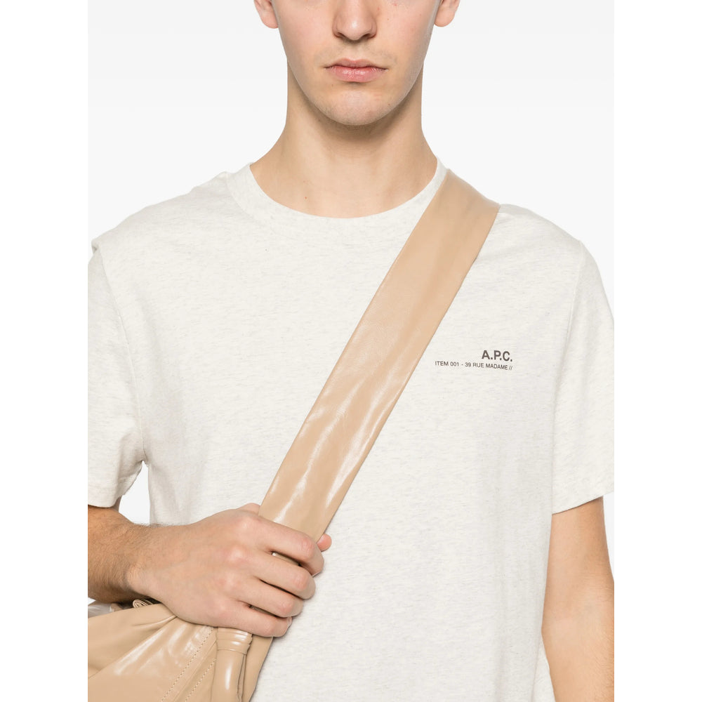 A.P.C. Neutrals T-Shirts & Vests - T-Shirts Men A.P.C.