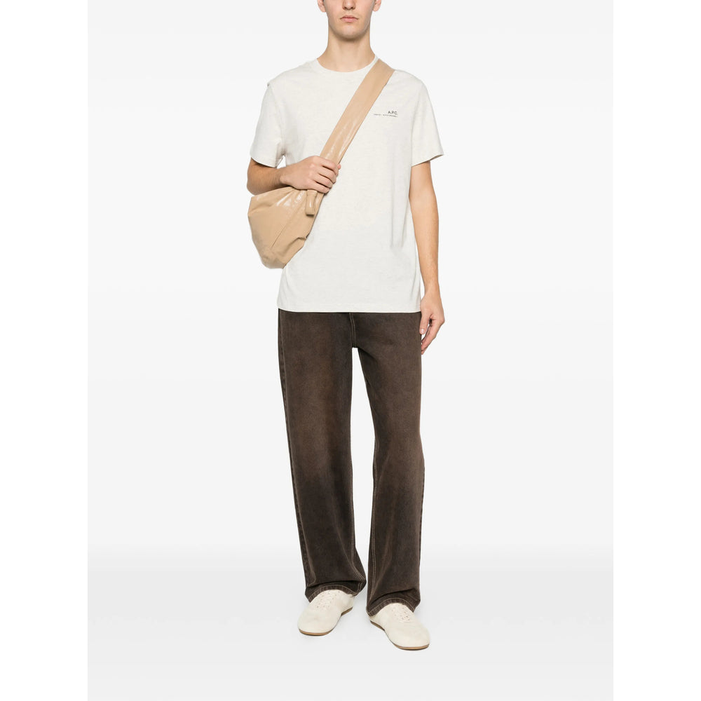 A.P.C. Neutrals T-Shirts & Vests - T-Shirts Men A.P.C.
