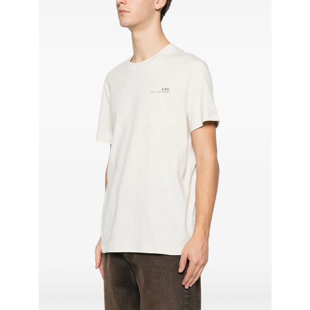 A.P.C. Neutrals T-Shirts & Vests - T-Shirts Men A.P.C.