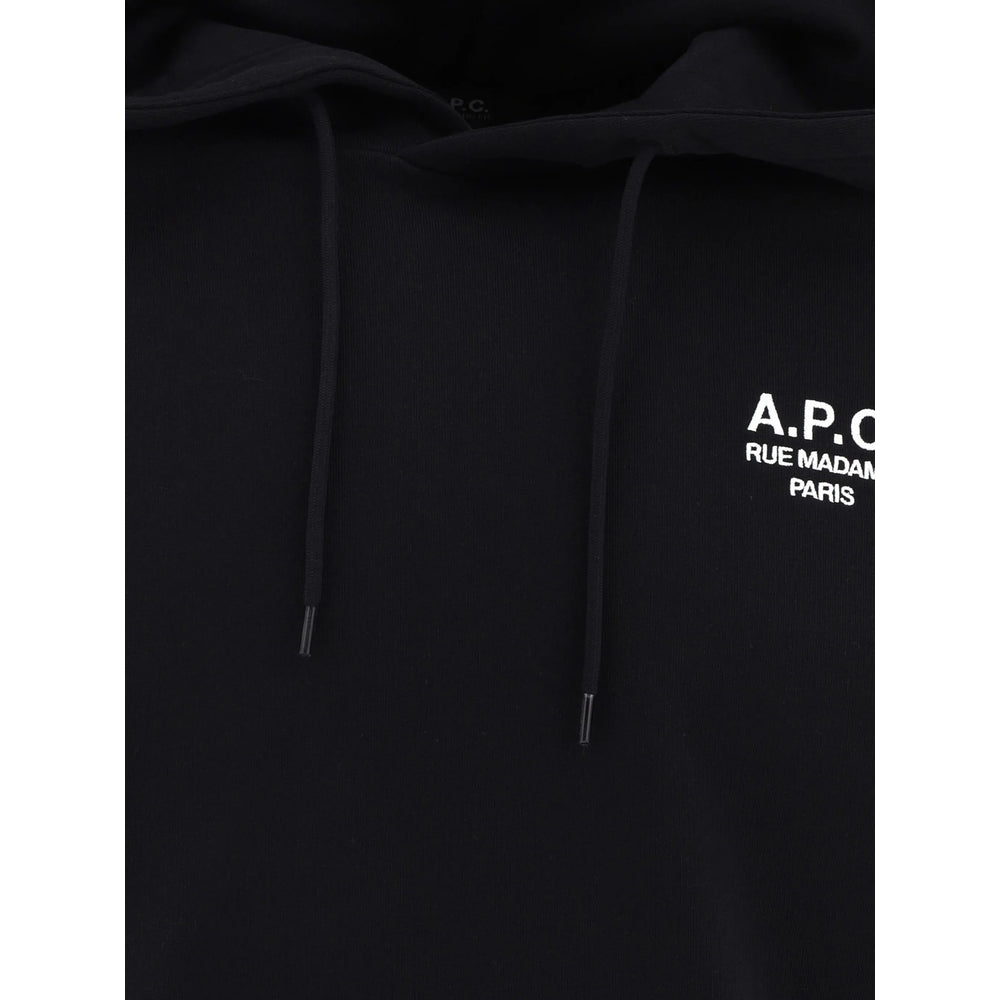 A.P.C. Black Sweaters & Knitwear - Hoodies Men A.P.C.