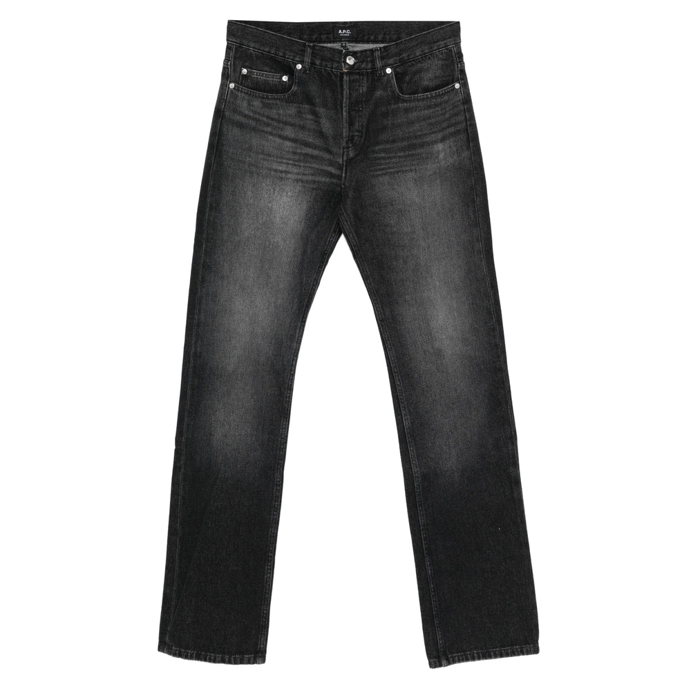 A.P.C. Black Denim - Regular & Straight-Leg Jeans Men A.P.C.