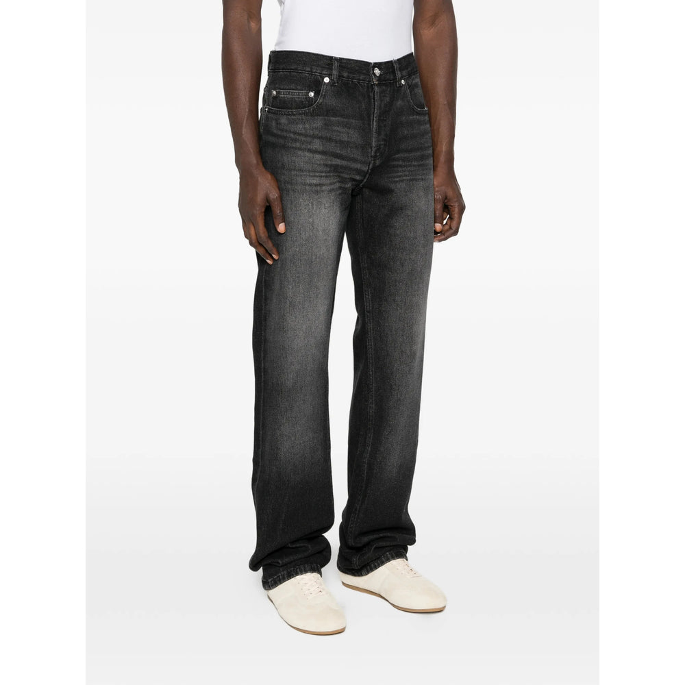 A.P.C. Black Denim - Regular & Straight-Leg Jeans Men A.P.C.