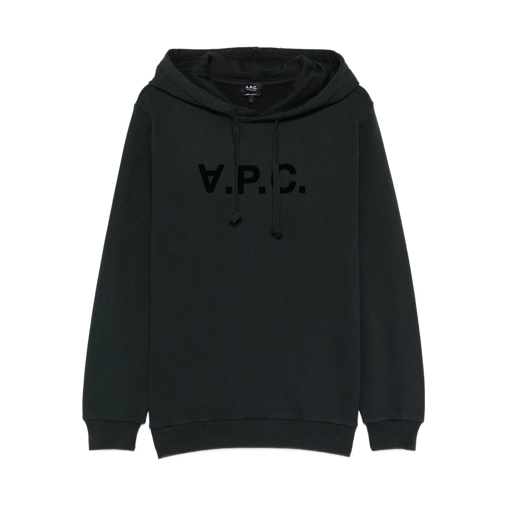 A.P.C. Black Sweaters & Knitwear - Hoodies Men A.P.C.