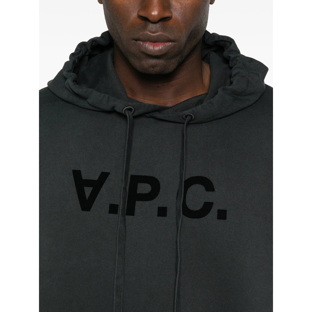 A.P.C. Black Sweaters & Knitwear - Hoodies Men A.P.C.