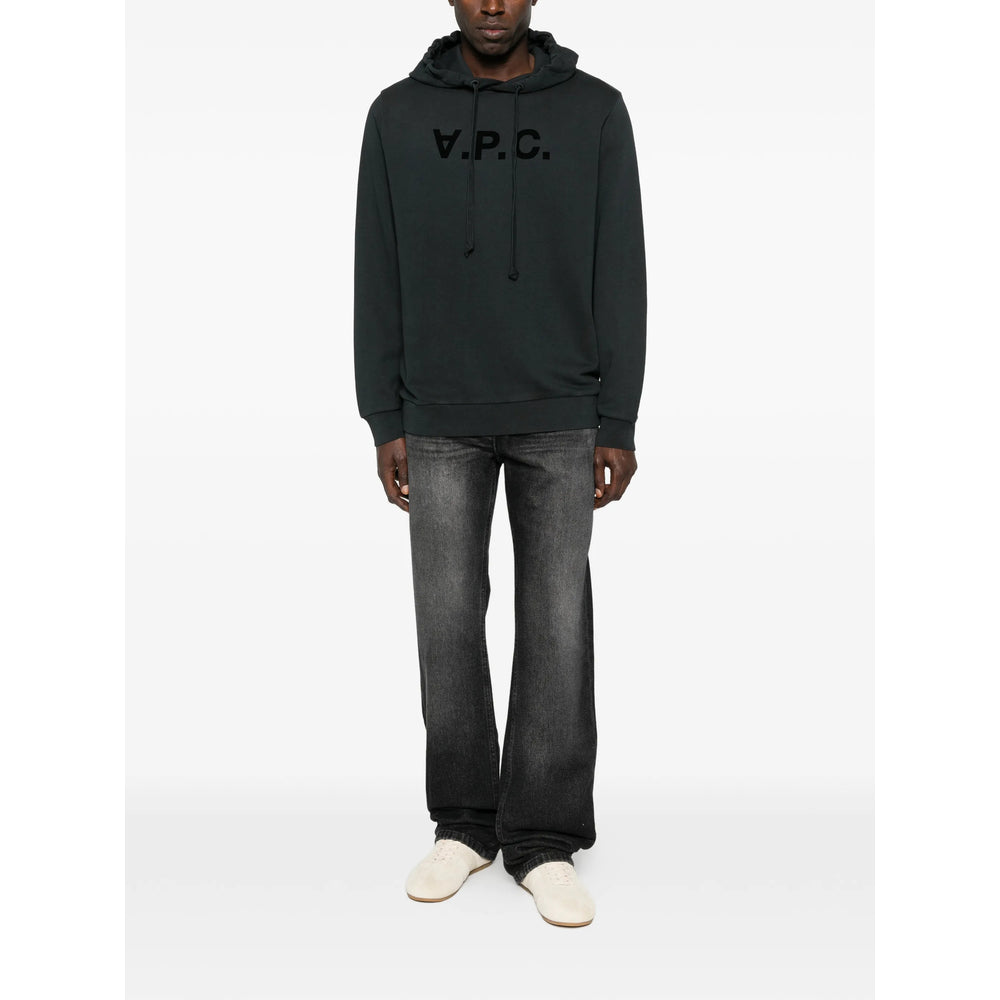 A.P.C. Black Sweaters & Knitwear - Hoodies Men A.P.C.
