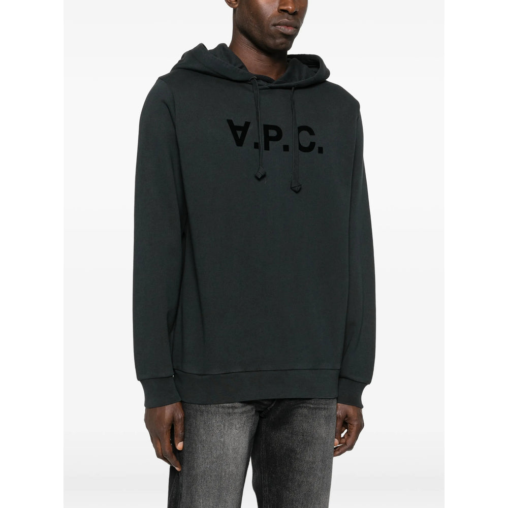 A.P.C. Black Sweaters & Knitwear - Hoodies Men A.P.C.