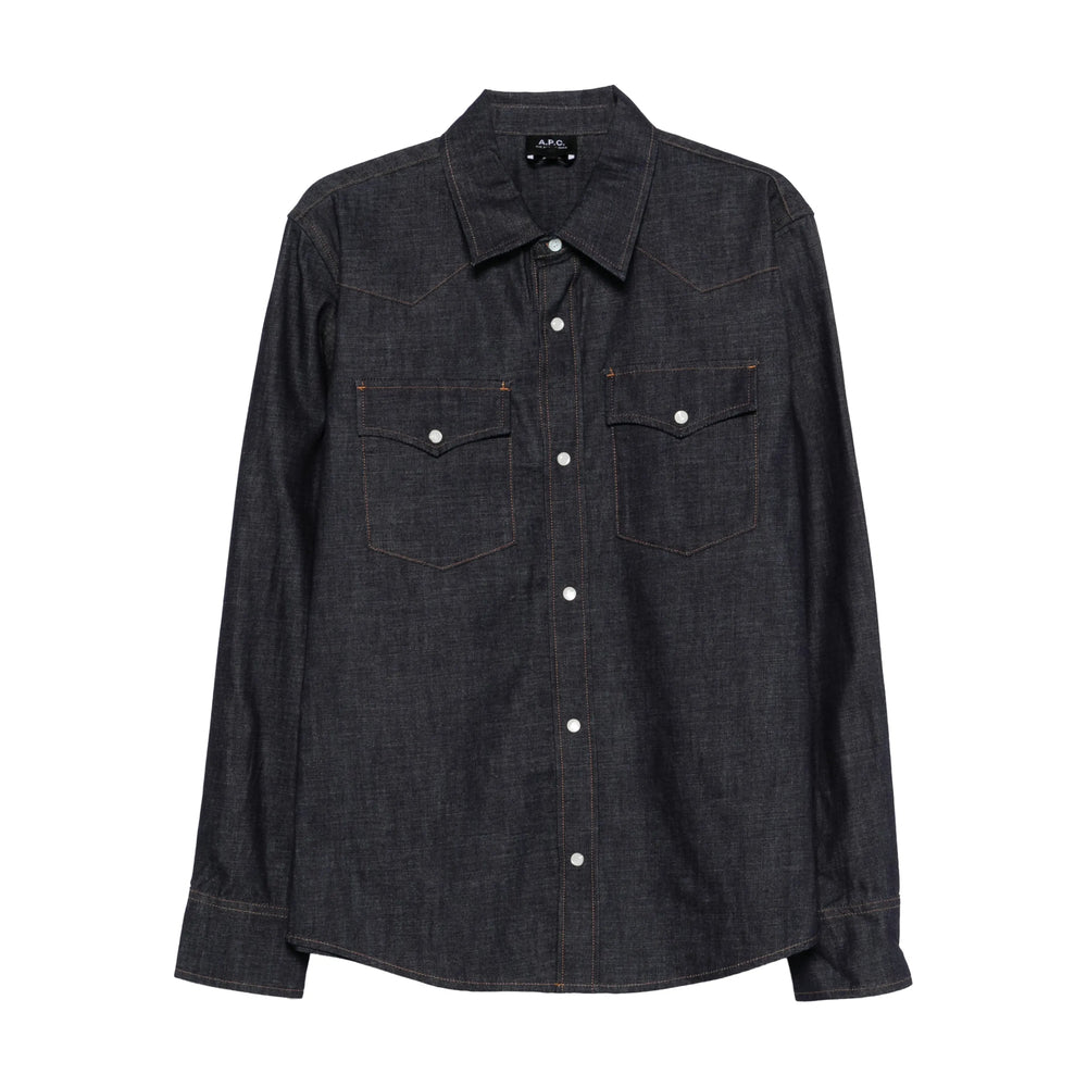 A.P.C. Blue Shirts Men A.P.C.
