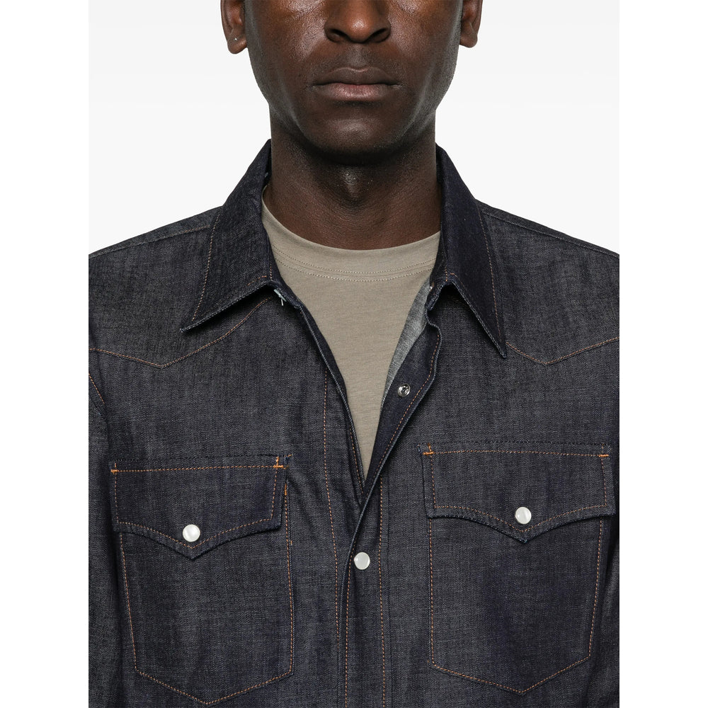 A.P.C. Blue Shirts Men A.P.C.