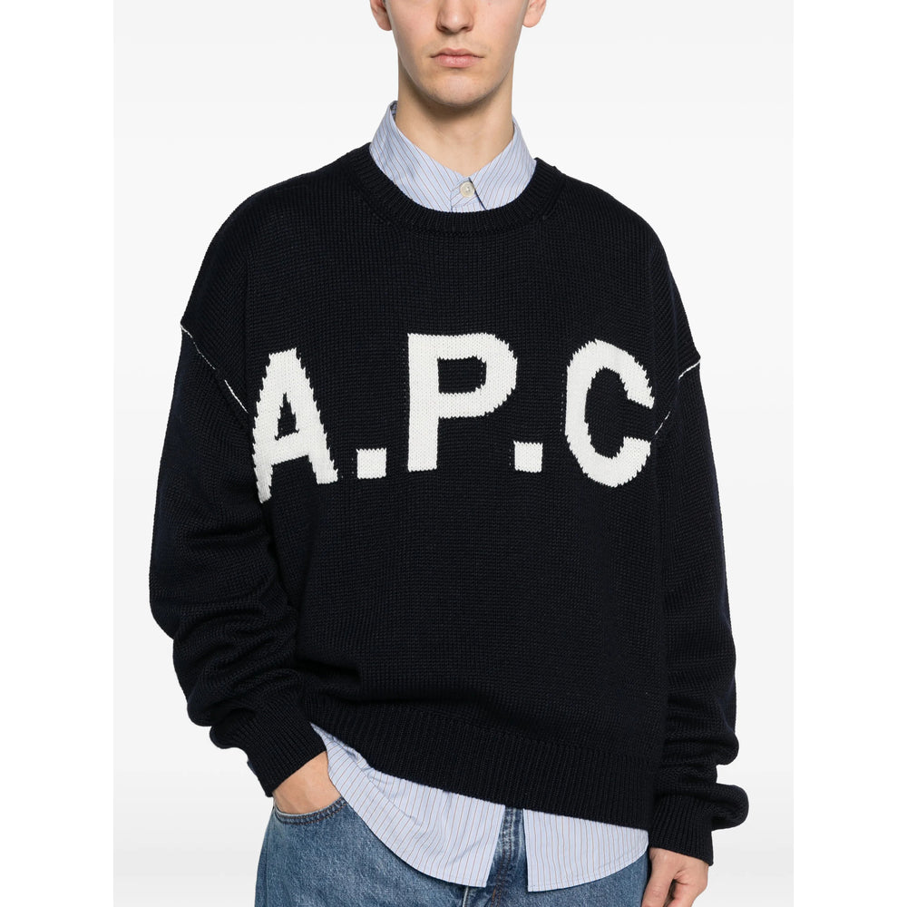 A.P.C. Blue Sweaters & Knitwear - Jumpers Men A.P.C.