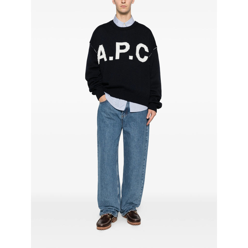 A.P.C. Blue Sweaters & Knitwear - Jumpers Men A.P.C.