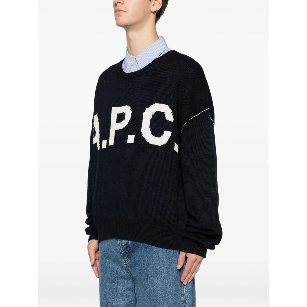 A.P.C. Blue Sweaters & Knitwear - Jumpers Men A.P.C.