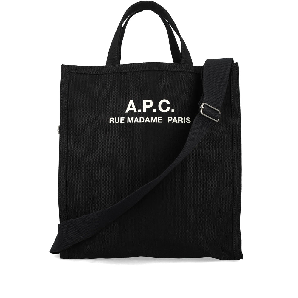 A.P.C. Black Tote Bags Men A.P.C.