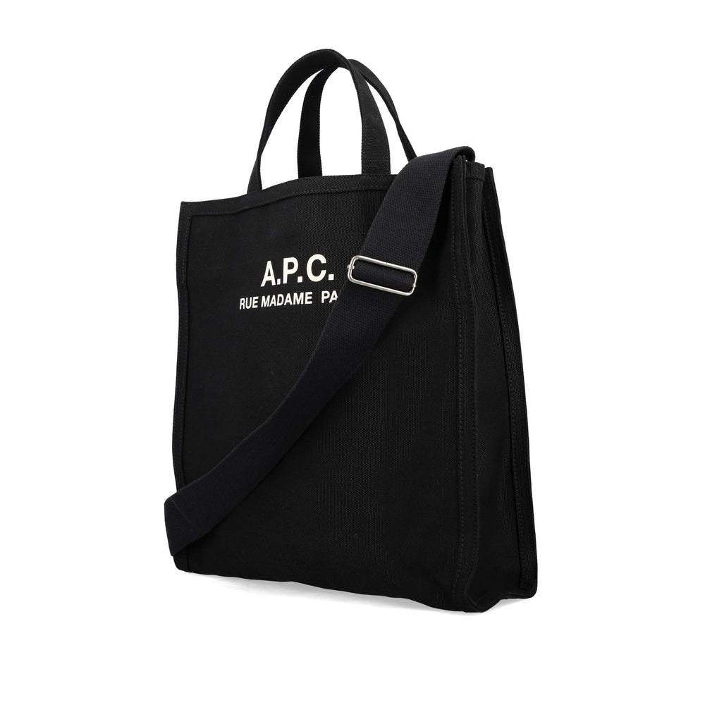 A.P.C. Black Tote Bags Men A.P.C.