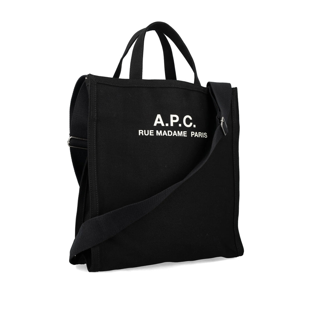 A.P.C. Black Tote Bags Men A.P.C.