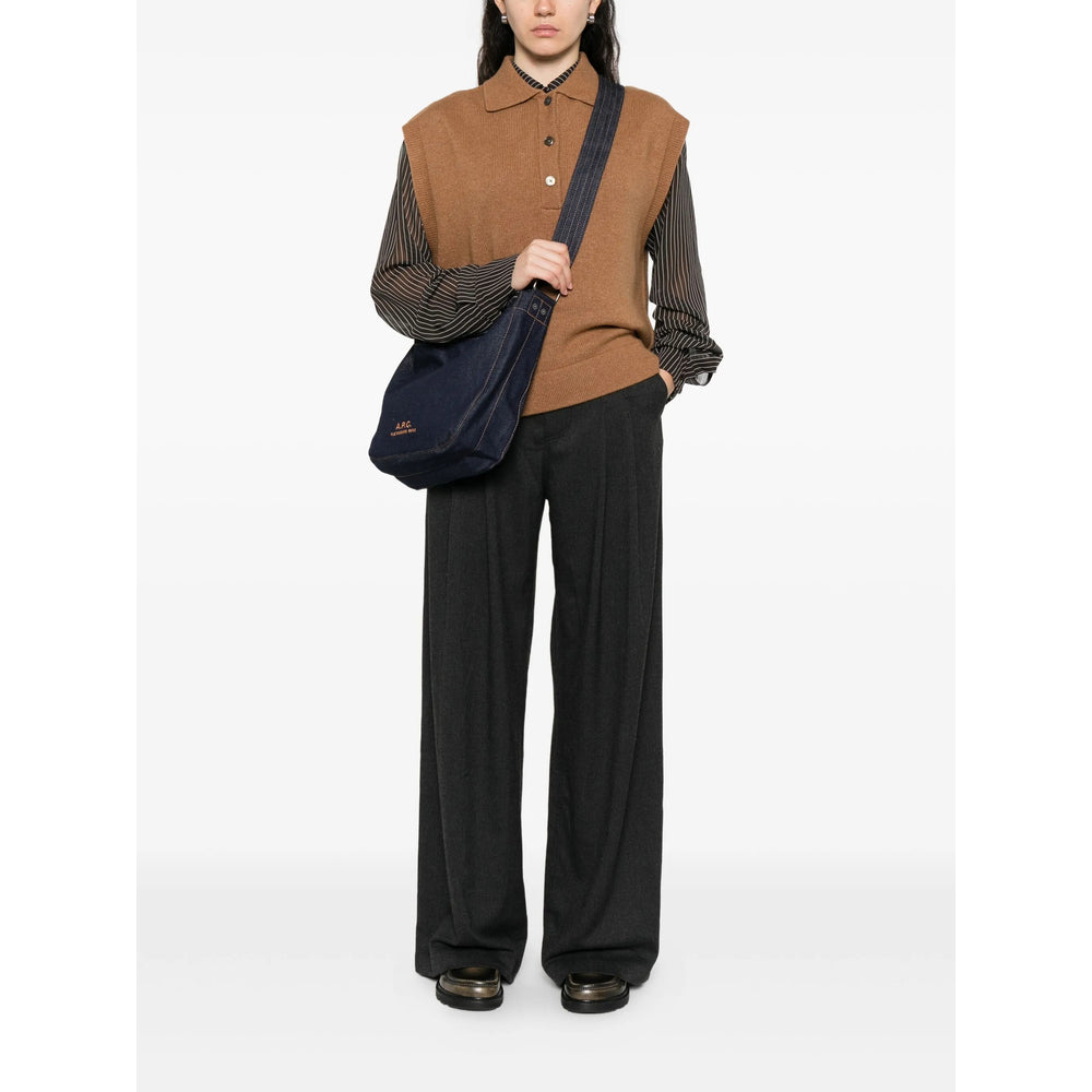 A.P.C. Blue Shoulder Bags Women A.P.C.