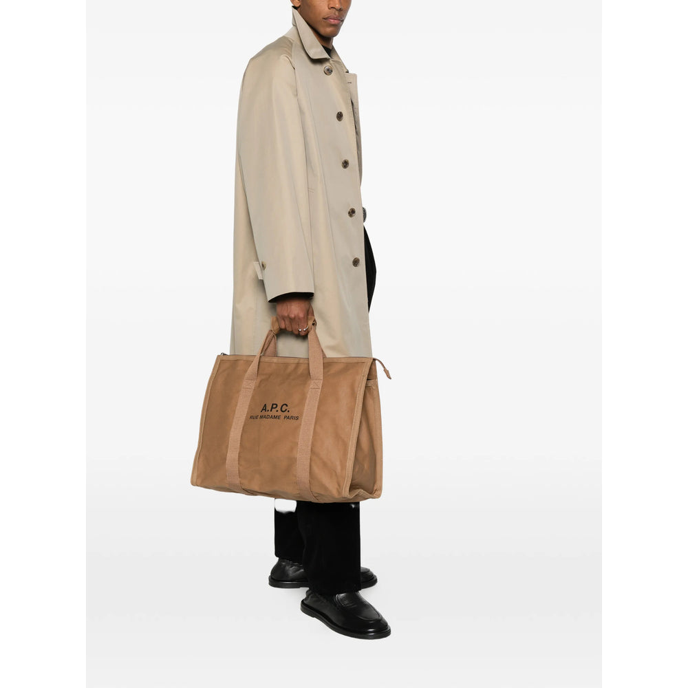 A.P.C. Brown Backpacks Men A.P.C.