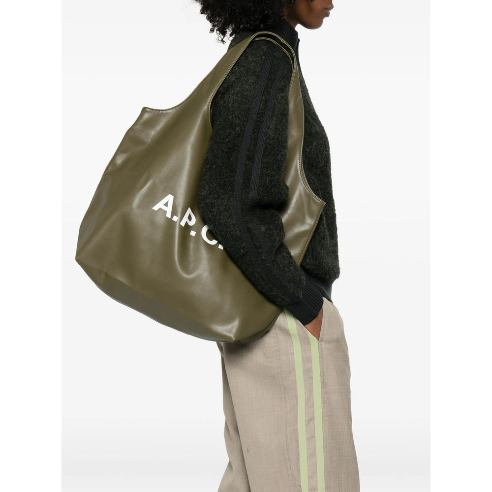 A.P.C. Green Shoulder Bags Women A.P.C.
