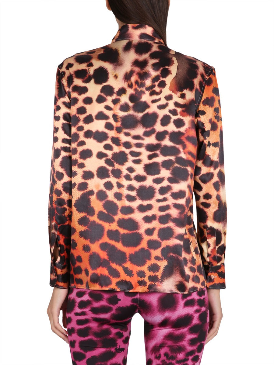 Roberto Cavalli Women Animal Print Shirt ROBERTO CAVALLI