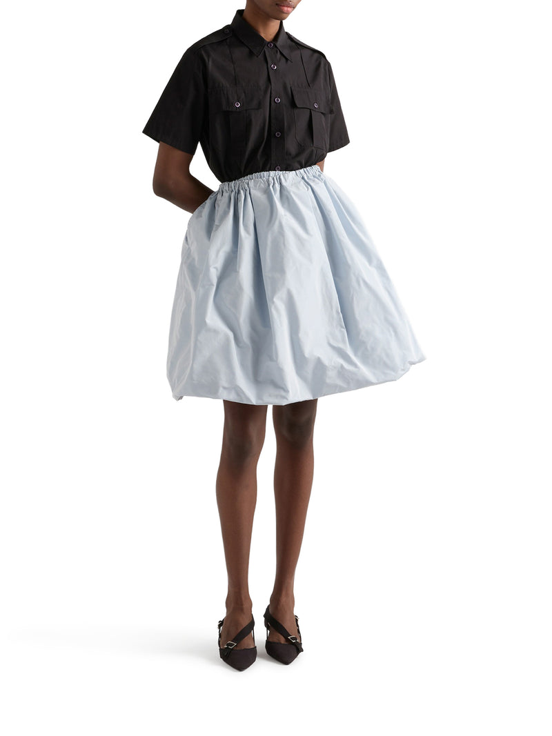 Prada Women Short-Sleeved Poplin Shirt PRADA