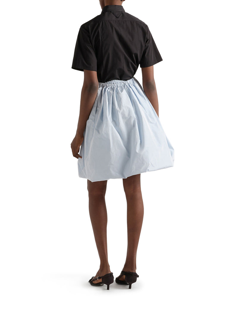 Prada Women Short-Sleeved Poplin Shirt PRADA
