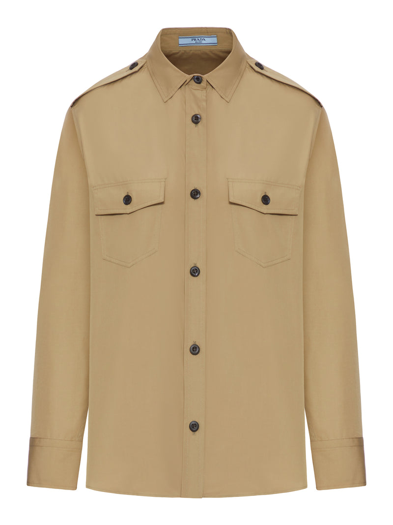 Prada Women Cotton Poplin Shirt PRADA