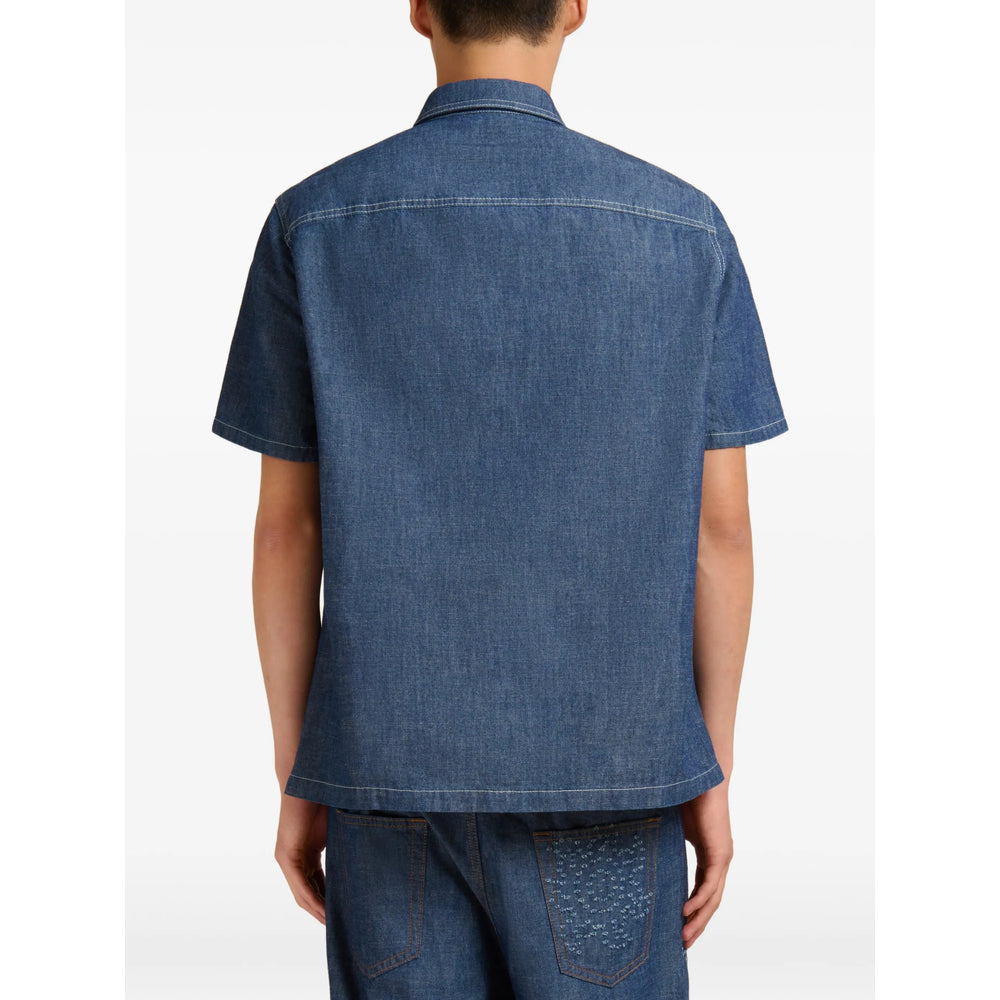 Marni Blue Shirts Men MARNI