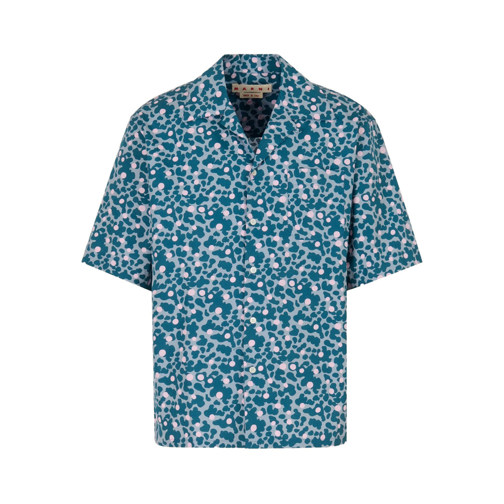 Marni Blue Shirts Men MARNI