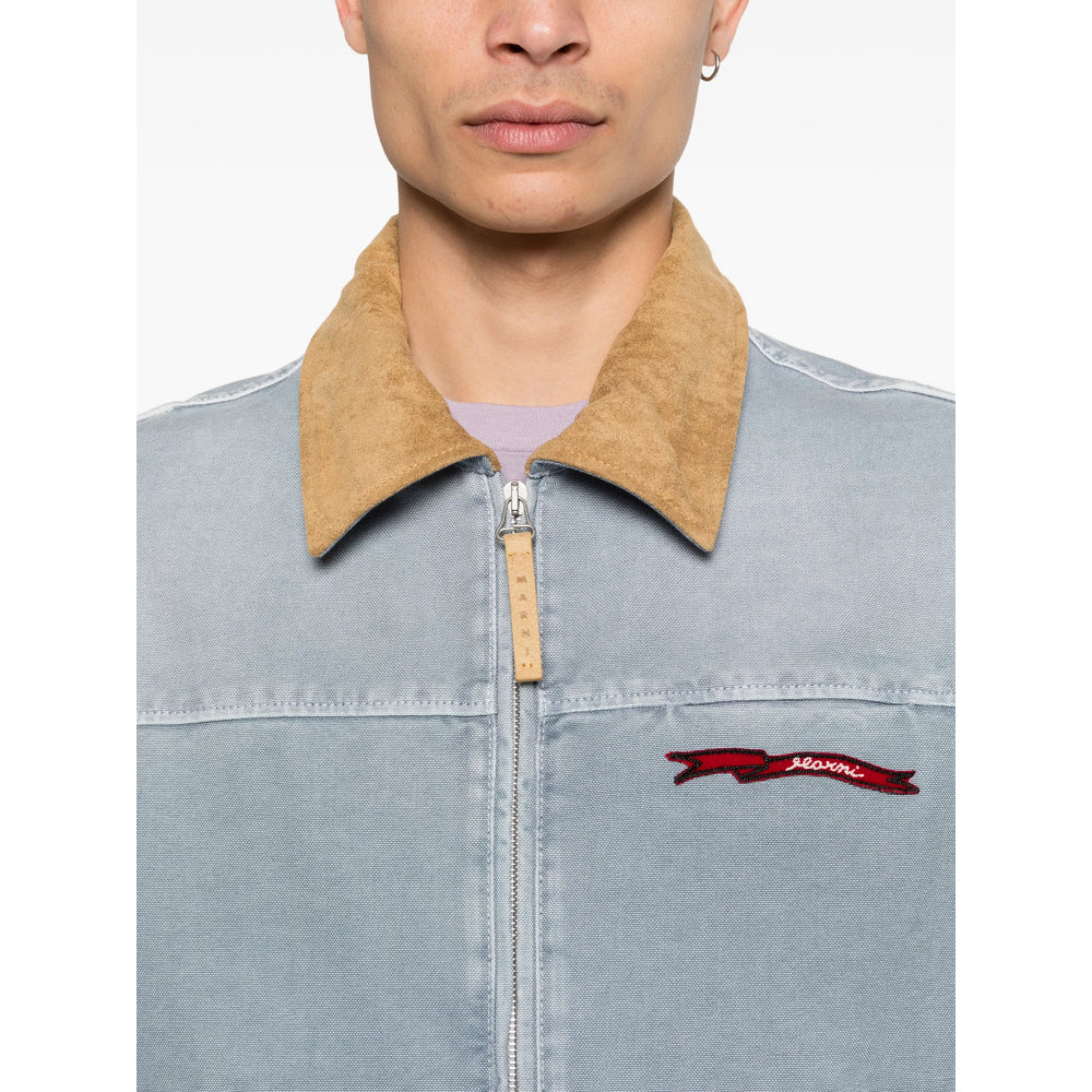 Marni Blue Jackets - Lightweight Jackets Men