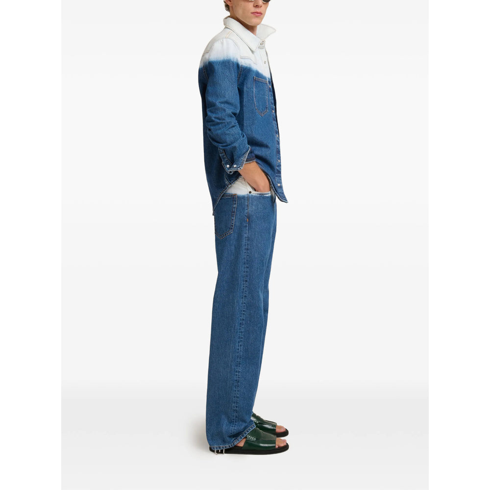 Marni Blue Denim - Regular & Straight-Leg Jeans Men MARNI