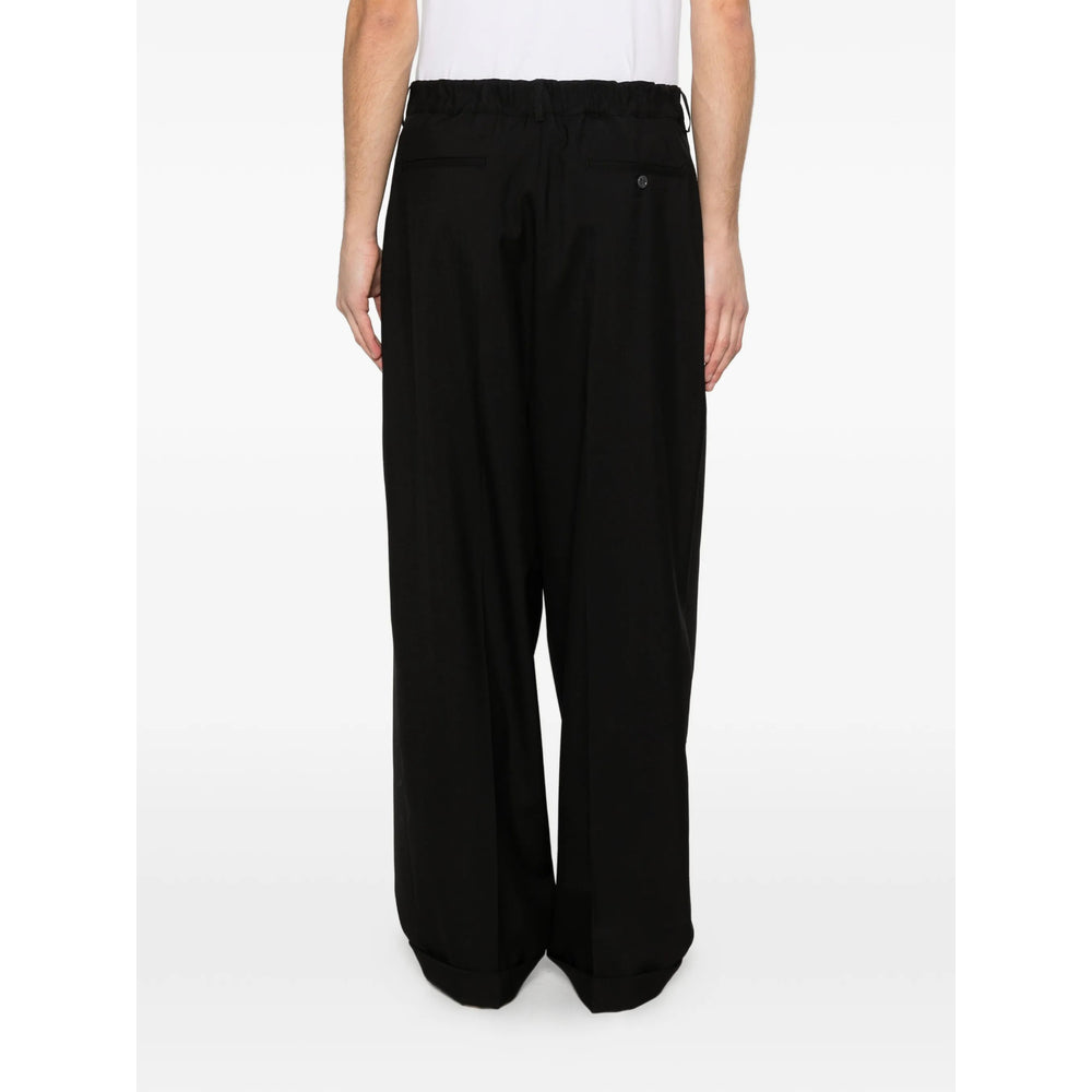 Marni Black Trousers - Regular & Straight-Leg Trousers Men MARNI
