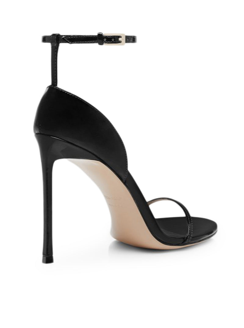 Tom Ford Women Vertigo Patent Leather Sandal With Ankle Strap TOM FORD