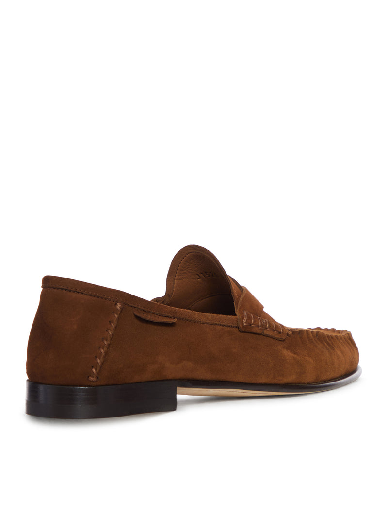 Tom Ford Men Ripley Suede Loafer With Braided Band TOM FORD