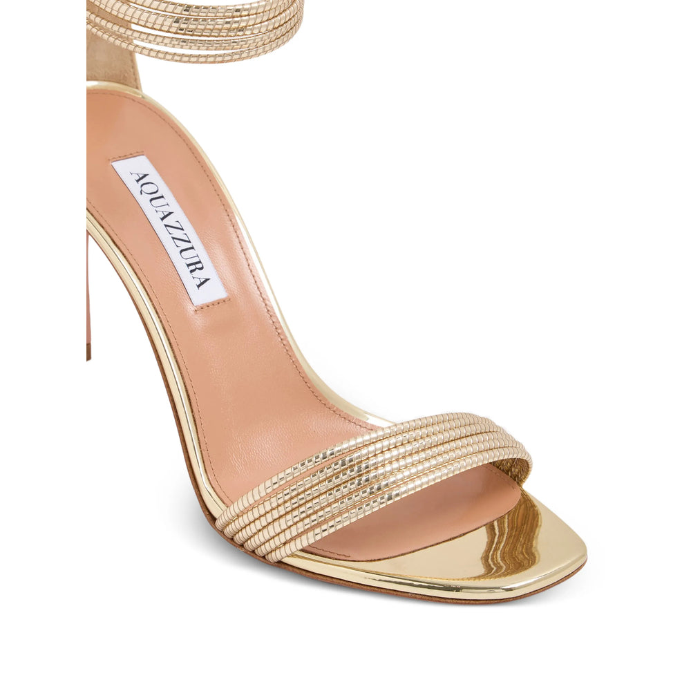 Aquazzura Gold Shoes Women AQUAZZURA