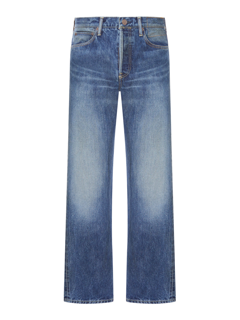 Visvim Men Social Sculpture Jeans With Five Pocket Design VISVIM