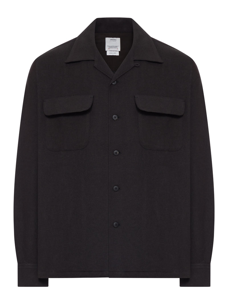 Visvim Men Wool Overshirt With Patch Pockets VISVIM