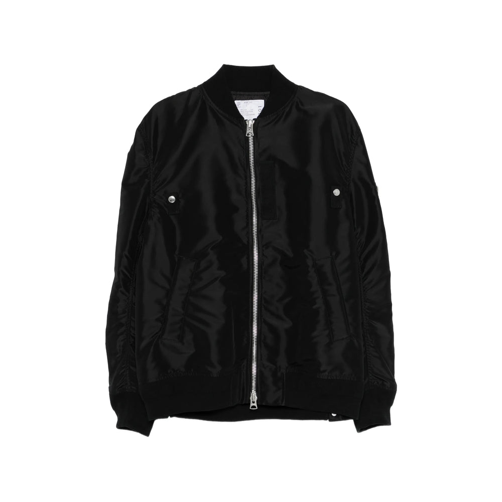 Sacai Black Jackets - Bomber Jackets Men SACAI