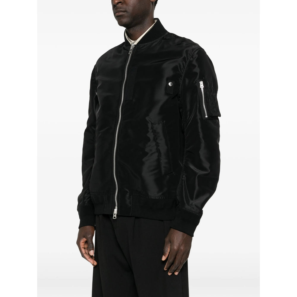Sacai Black Jackets - Bomber Jackets Men SACAI
