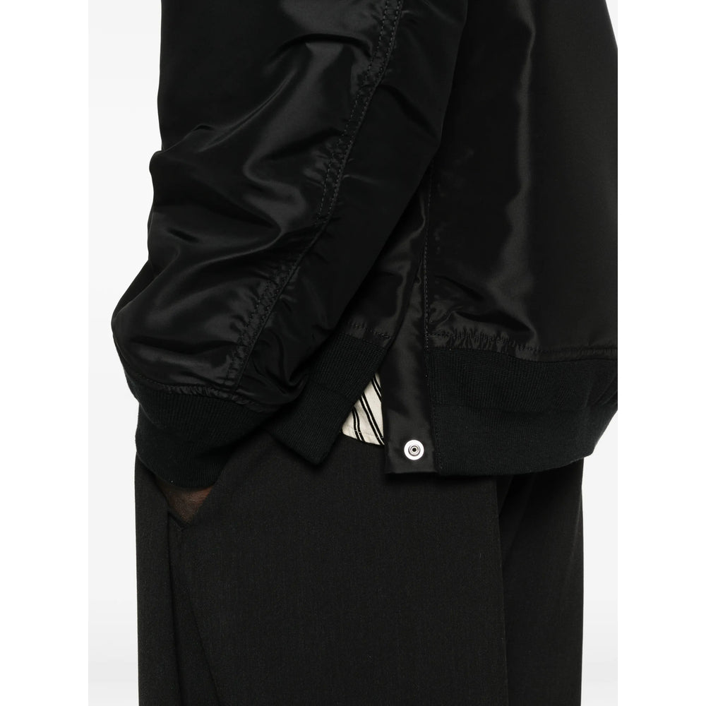 Sacai Black Jackets - Bomber Jackets Men SACAI