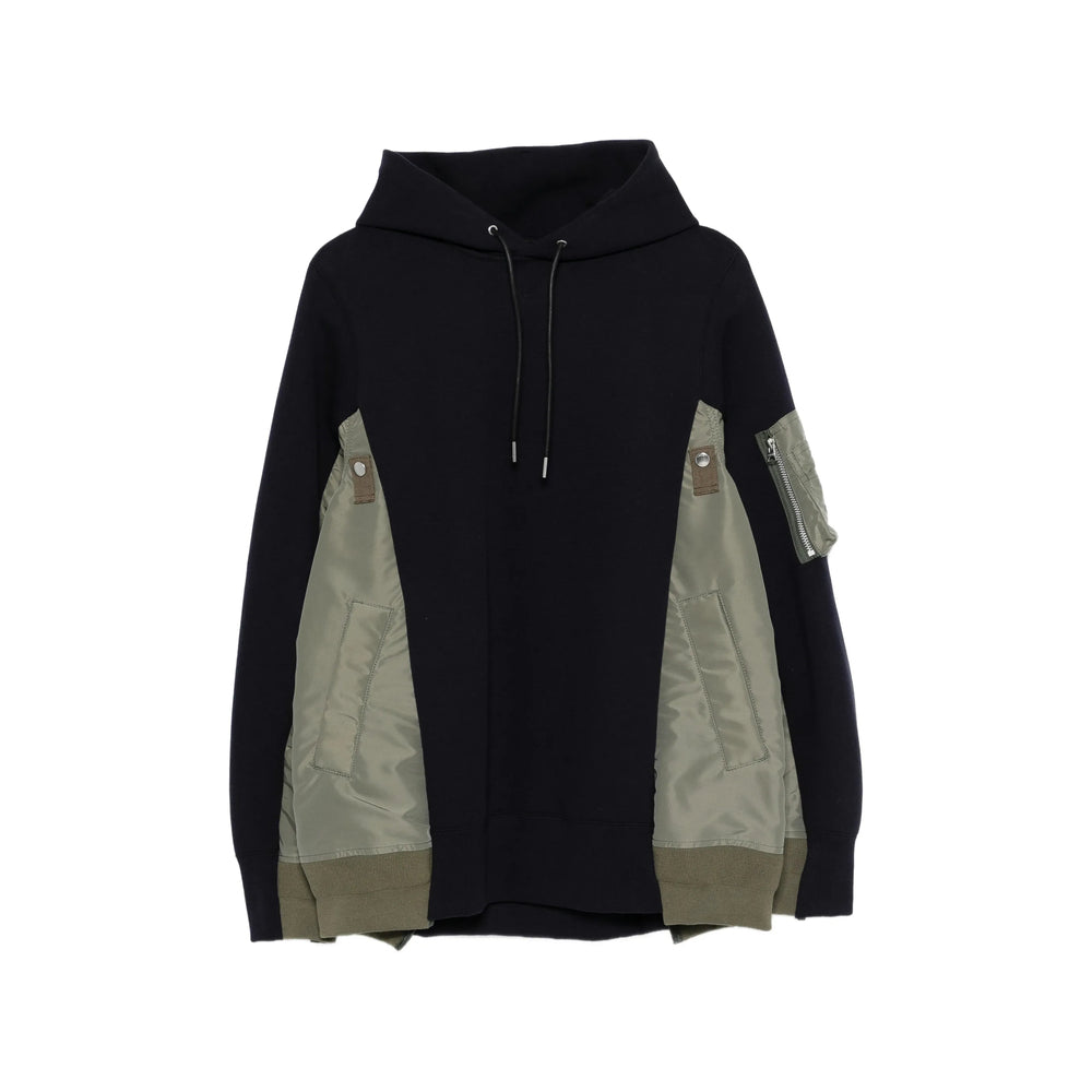 Sacai Blue Sweaters & Knitwear - Hoodies Men SACAI