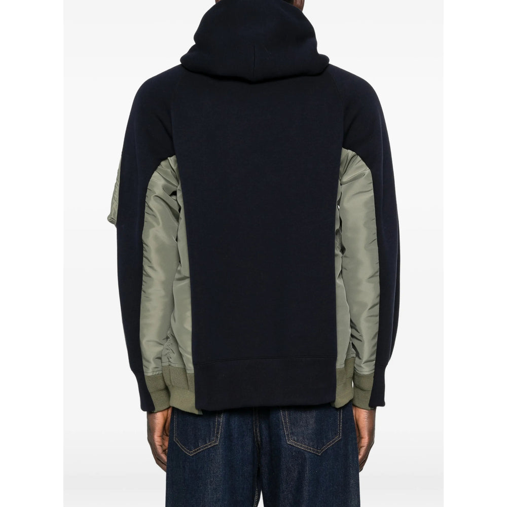 Sacai Blue Sweaters & Knitwear - Hoodies Men SACAI
