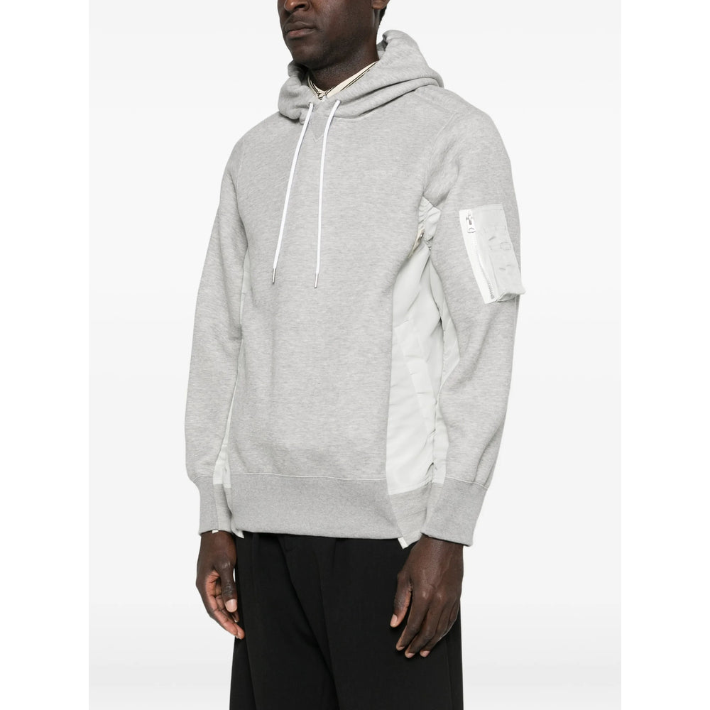 Sacai Grey Sweaters & Knitwear - Hoodies Men SACAI