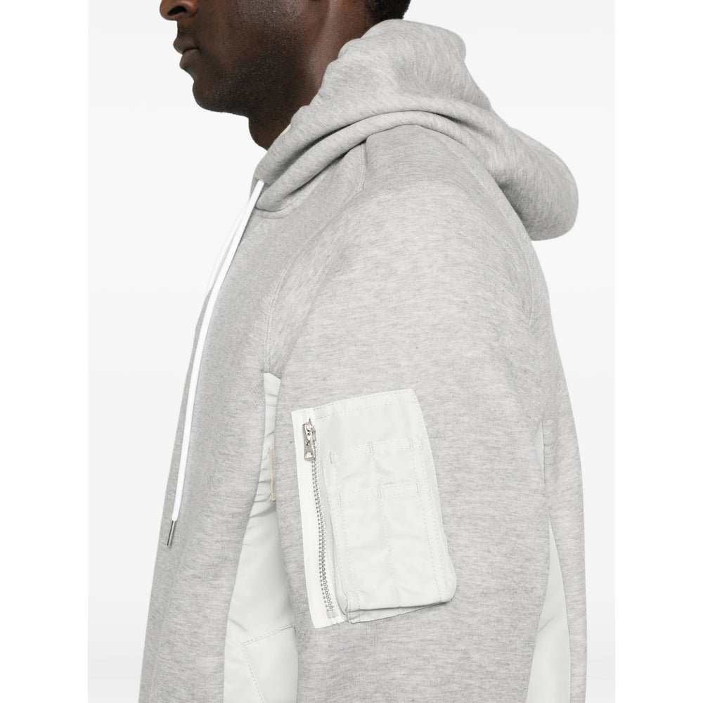 Sacai Grey Sweaters & Knitwear - Hoodies Men SACAI