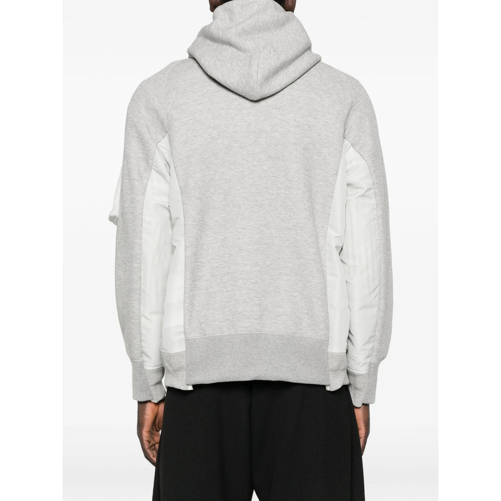 Sacai Grey Sweaters & Knitwear - Hoodies Men SACAI