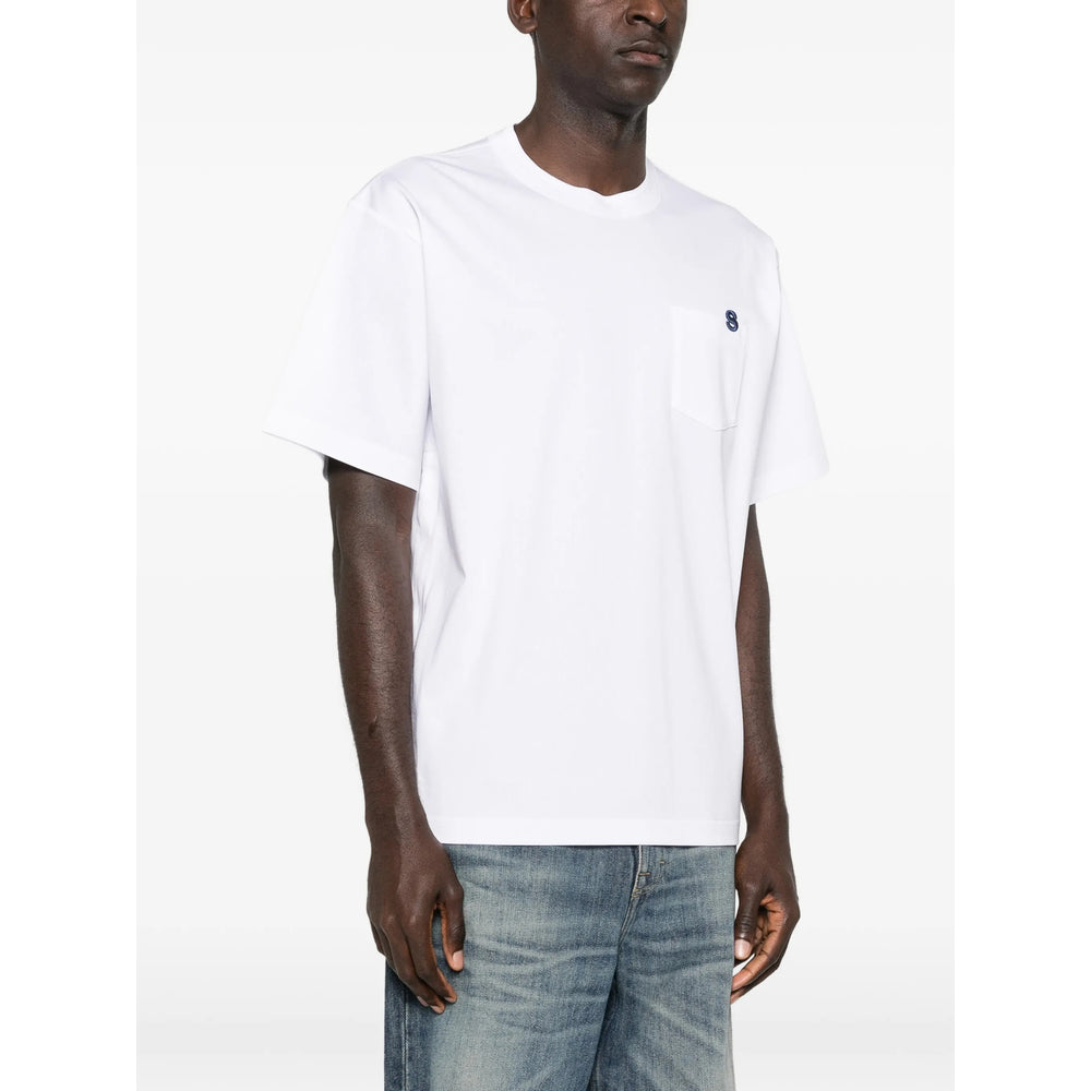Sacai White T-Shirts & Vests - T-Shirts Men SACAI